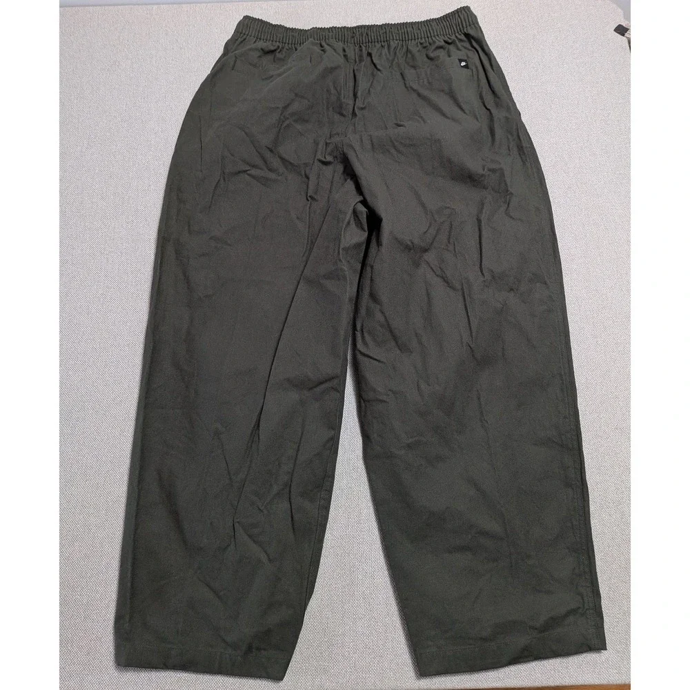 Nike Pants Men's XL Olive Green Oversized Fit Drawstring Baggy Streetwear Skate
